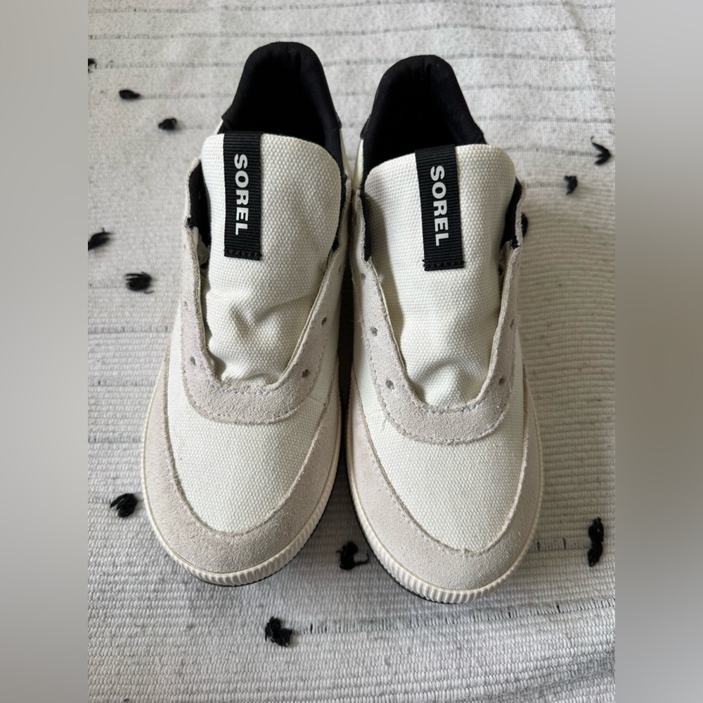 Sorel Cream and Tan Casual Shoes